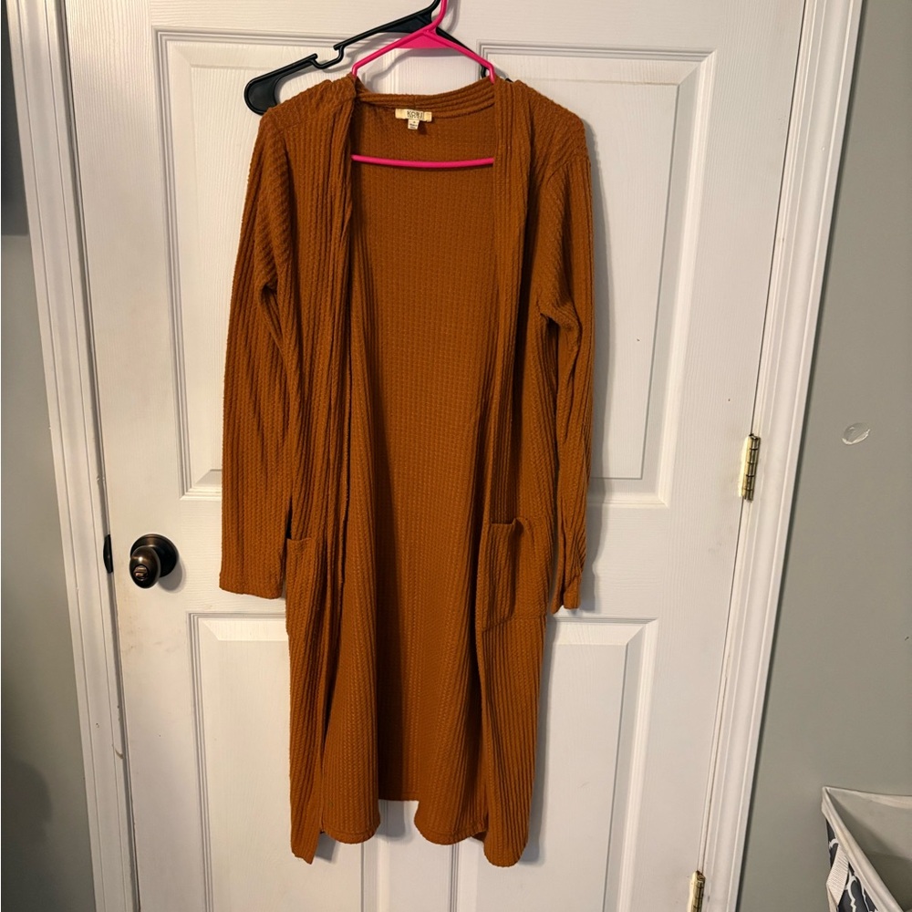 Kori Women's Cardigan in Mustard